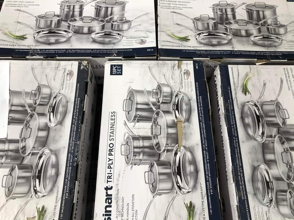 🍲Cookware SETS PALLET – LOT ID: 241101 – Untested Customer Return