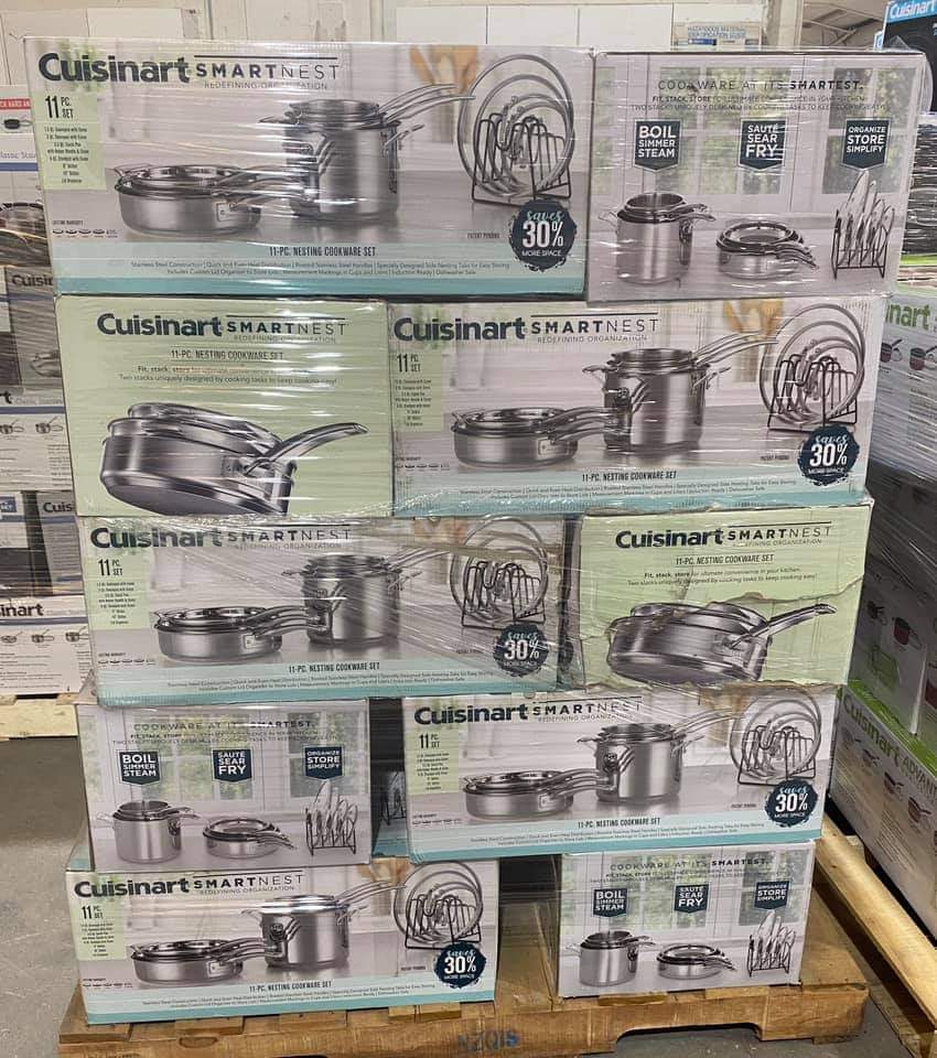 🍲Cookware SETS PALLET – LOT ID: 241101 – Untested Customer Return