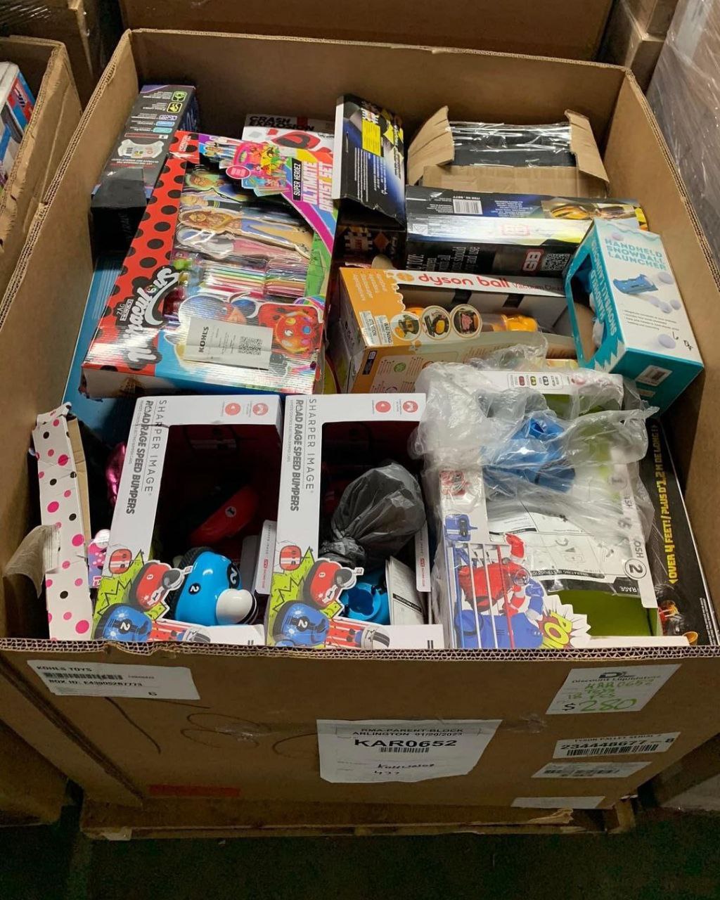 TOYS PALLET – LOT ID: 241101 – Untested Customer Return – Dequisha Howard